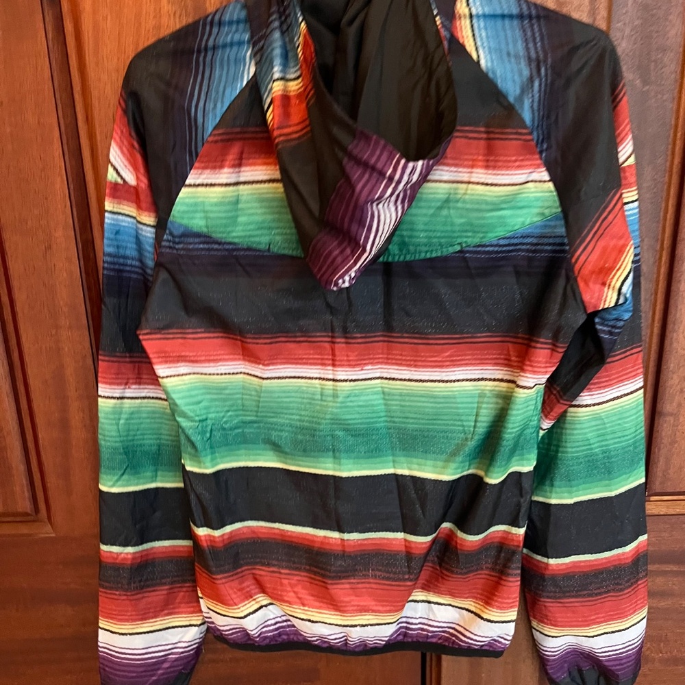Nike Windbreaker Women's Small- Multi- Colored- Zip - Picture 2 of 10